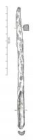 GGE-3002 - Gouge à soie à tranchant concaveferGouge à soie à long corps de section quadrangulaire, se terminant par un tranchant en arc de cercle.