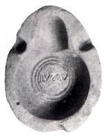 MOU-4079 - Moule de lampe : lampe de firme, VRSVLIterre cuiteMoule pour lampe de firme avec marque VRSVL ou VRSVLI.