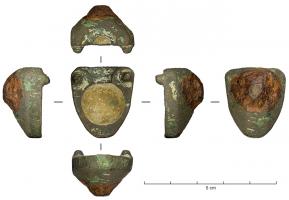 MOU-9010 - Moule à balle d'arme à feubronzeTPQ : 1500 - TAQ : 1850Moule pour la coulée de balles sphériques pour arme à feu (arquebuse, mousquet, fusil, pistolet).