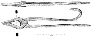 PIN-4001 - Pince de forgeronferPince à mors courbes (prise précise) ou parallèles (pour une prise élargie sur l'objet à travailler). L'extrémité d'une des deux branches peut être repliée afin de sécuriser la prise.