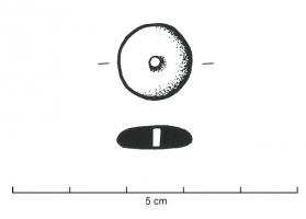 PRL-4062 - Perle annulaireambrePerle annulaire, à perforation axiale (profils et modules divers).