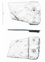 SCI-4004 - Scie égoïneferScie à large lame rectangulaire, généralement plus étroite à son extrémité distale, avec une pointe légèrement recourbée vers le bas, et emmanchée à l'opposé.