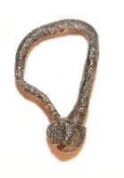 BCO-5015 - Boucle d'oreille polyédriquebronzeBoucle d'oreille à pendant polyédrique lisse.