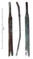 CPO-4008 - Coupe-onglebronzeCoupe-ongle associé à une lime à ongle, matérialisée par des incisions transversales sur la partie plate.