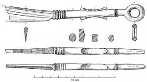 CTO-1053 - Couteau à manche massif : type de Larnaud