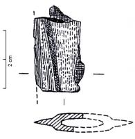 PGD-1047 - Poignard à douillebronzePoignard à douille, de type indéterminé