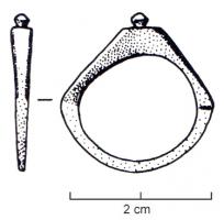 BAG-4314 - Bague mince à épaulementsargentBague mince, caractérisée par un chaton étroit, lisse ou surmonté d'une bille d'or, encadré de deux épaules lisses et rectilignes.