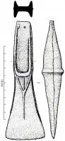 HCH-1003 - Hache à talon : type normand 