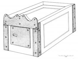 BTE-4019 - Boîte parallélépipédique, couvercle à glissière