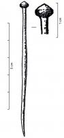 EPG-1106 - Epingle à petite tête cylindro-conique