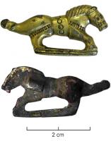 FIB-5110 - Fibule zoomorphe : cheval