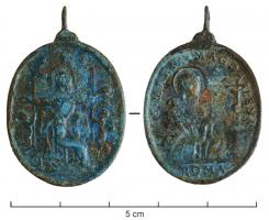 MER-9026 - Médaille religieuse : sainte Marie Madeleine